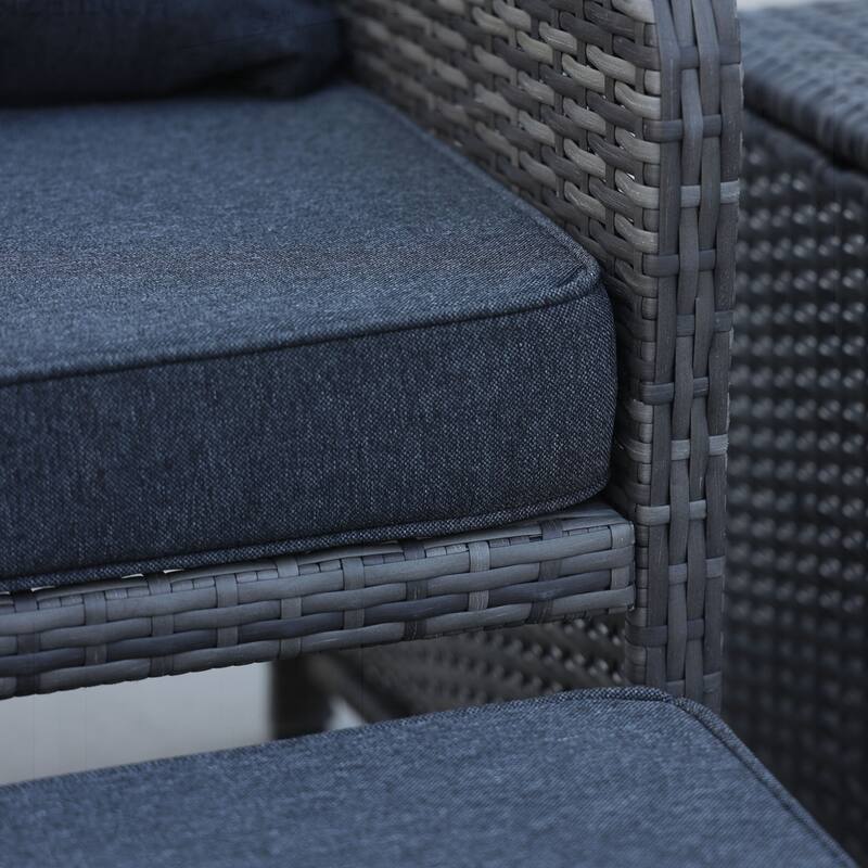 Outdoor Wicker Patio Furniture Set for Relaxing and Stylish Spaces