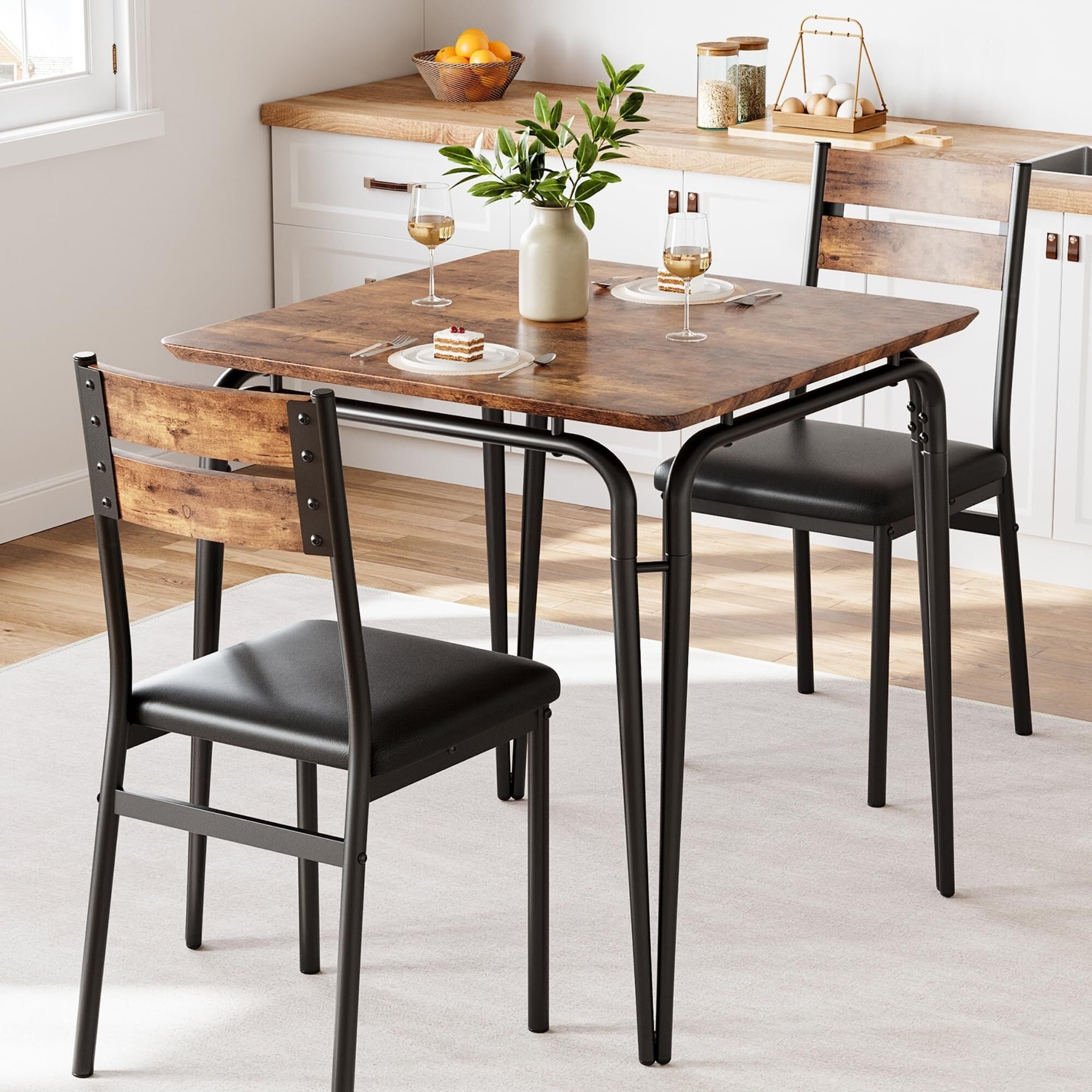 Small Square kitchen Dinner Table Set for 2 On Sale Bed Bath Beyond 39452635