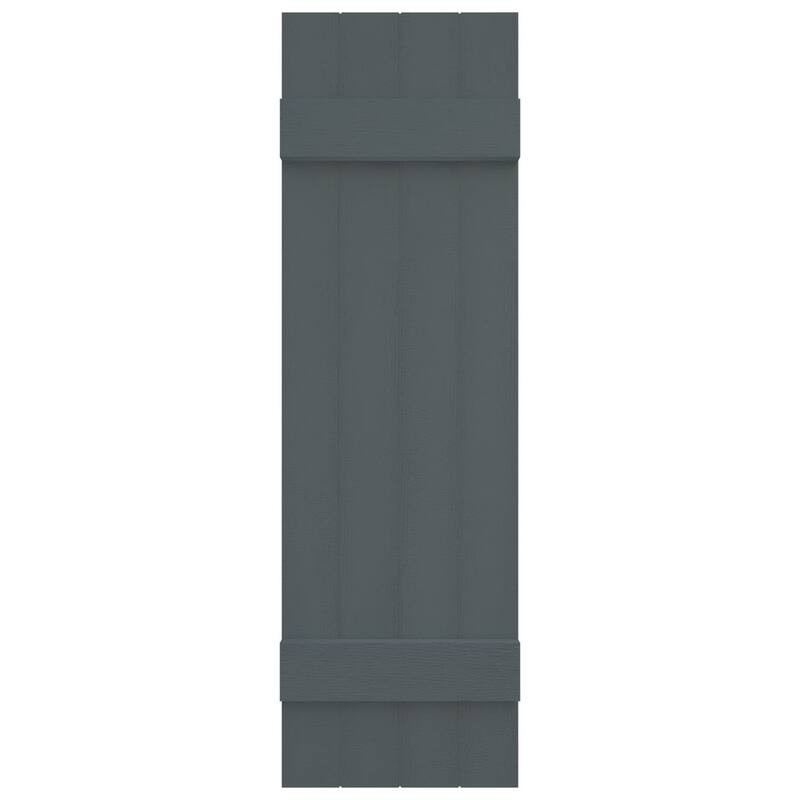 Mid-America Vinyl, Standard Size Four Board Joined Shutters