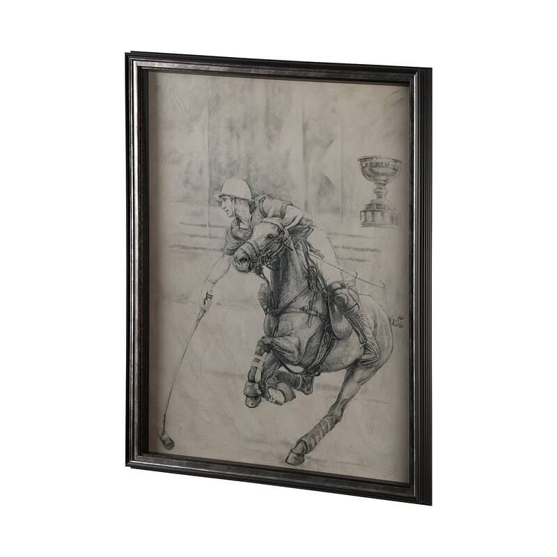 Polo Player II Framed Art Print