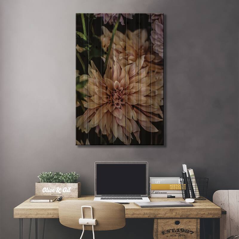 Queen Of The Night Print On Wood by Shot by Clint - Multi-Color