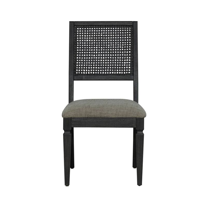 Caruso Heights Blackstone Panel Back Side Chair (Set of 2)