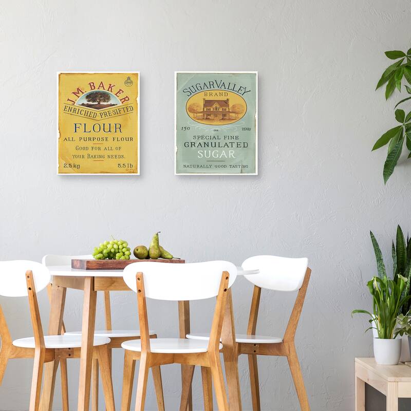 All Purpose Flour, Granulated Sugar by Lisa Audit Canvas Art Prints