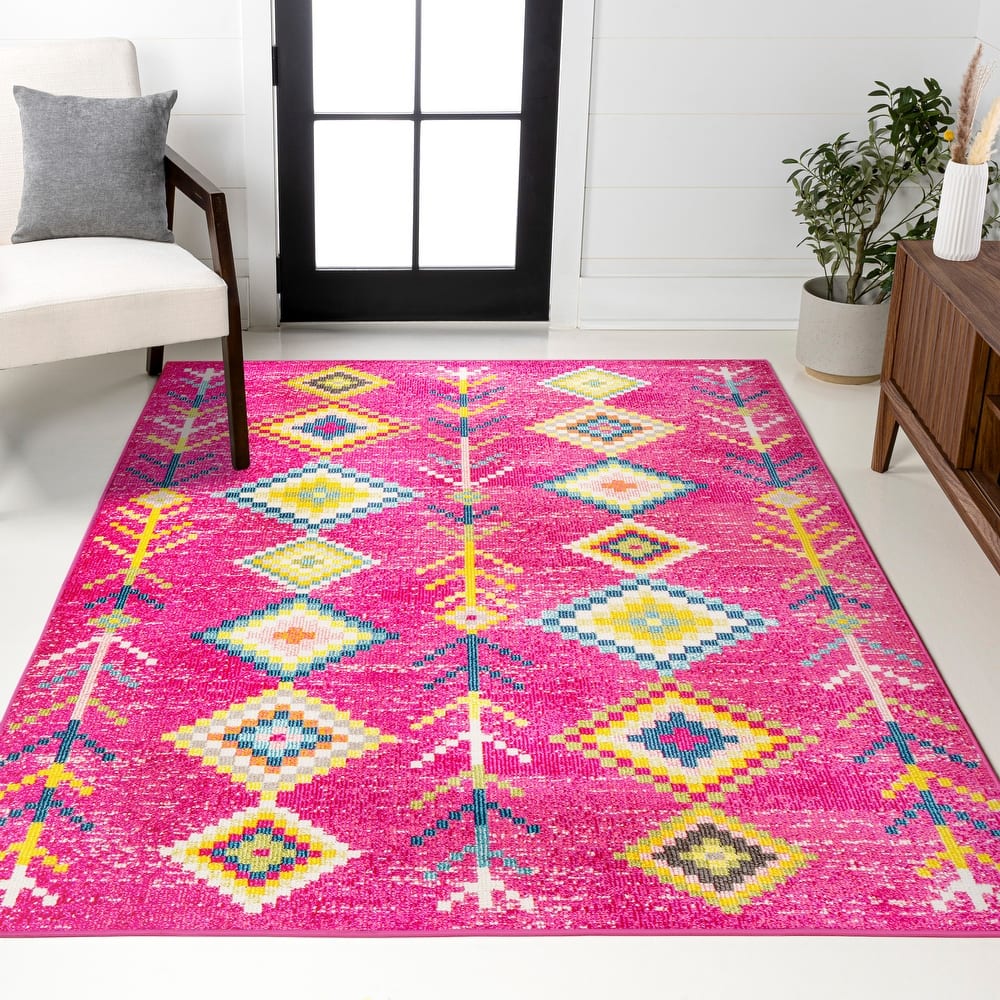 JONATHAN Y Arta Love Geometric Area Rug