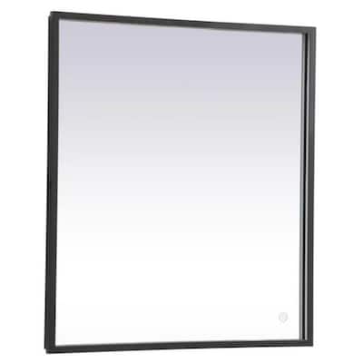 Elegant Lighting MRE62730 Pier 27" W x 30" H Modern Rectangular