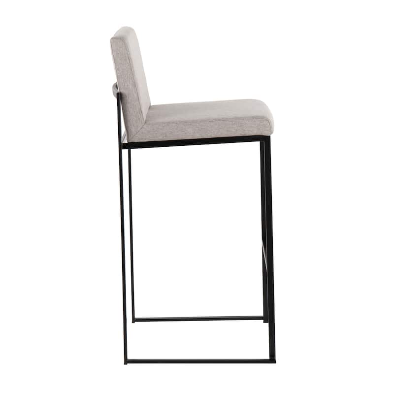 Silver Orchid Forrest High Back Bar Stool - Set of 2