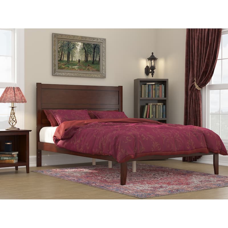 NoHo Queen Platform Bed in Walnut