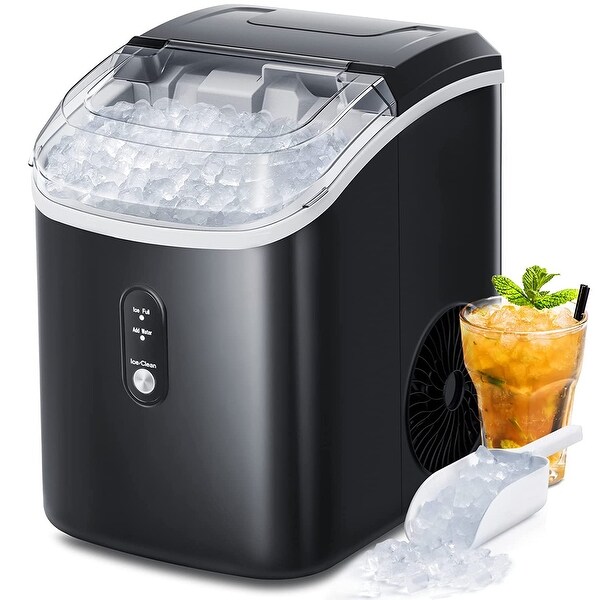 Nugget Countertop Ice Maker with Soft Chewable Ice, Automatic