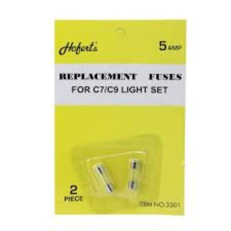 Replacement Fuses for C7 or C9 Christmas Light Strings - 10ct