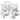 MALACASA Elisa White Porcelain 50-piece Dinnerware Set (Service for 6)