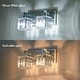 preview thumbnail 12 of 93, 2/3/4/5 Light Bathroom Vanity Light Wall Sconce with Crystal Shade