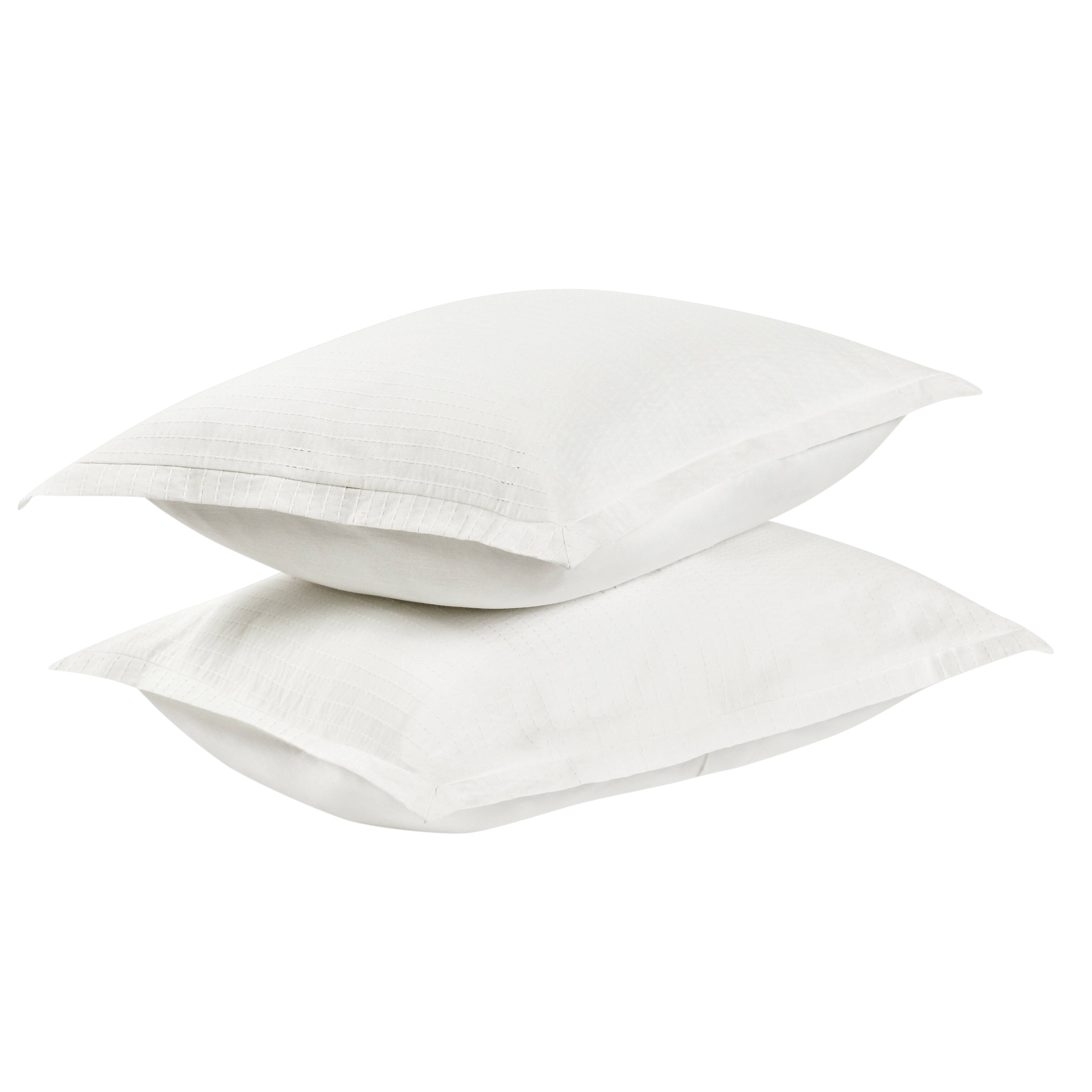 Villa by Classic Home Karina 100 Cotton White Sham Bed Bath & Beyond 40695251