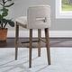 preview thumbnail 4 of 4, Bayonne Solid Wood Bar Stool
