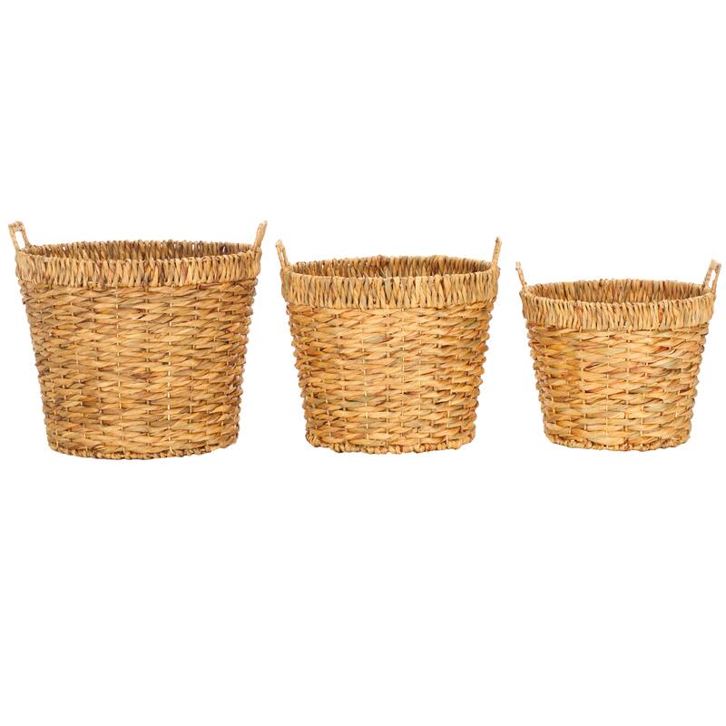SAFAVIEH Francelyne Set Of 3 Storage Baskets (Fully Assembled) - 20.1 In. W x 20.1 In. D x 18.5 In. H - 20Wx20Dx19H