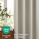 preview thumbnail 17 of 28, Deconovo Linen Blackout Curtains Grommet Drapes for Living Room 2 Panels