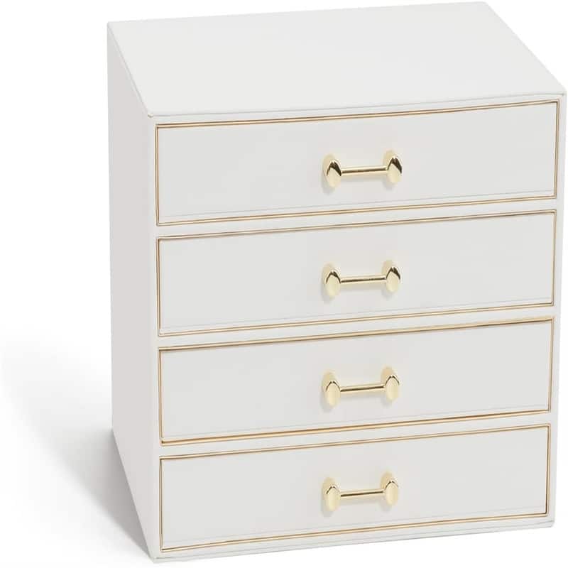 Stackable Jewelry Trays Organizer - 7.48"D x 5.51"W x 6.3"H