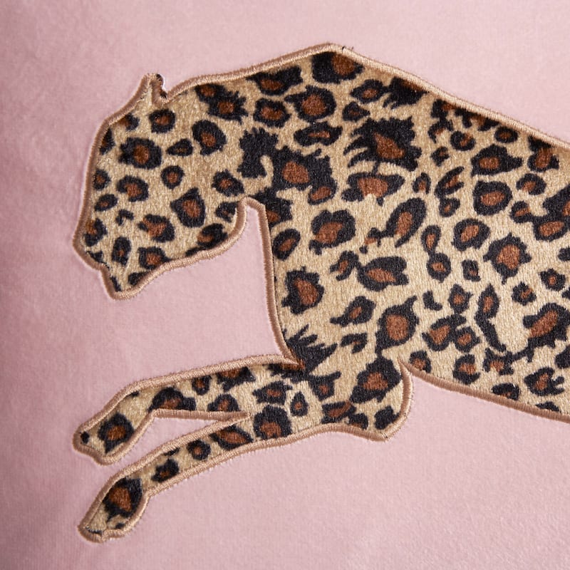 Juicy Couture Velvet Cheetah Pillow 14" x 24"