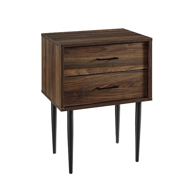 Middlebrook Notto Mid-Century 2-Drawer Nightstand