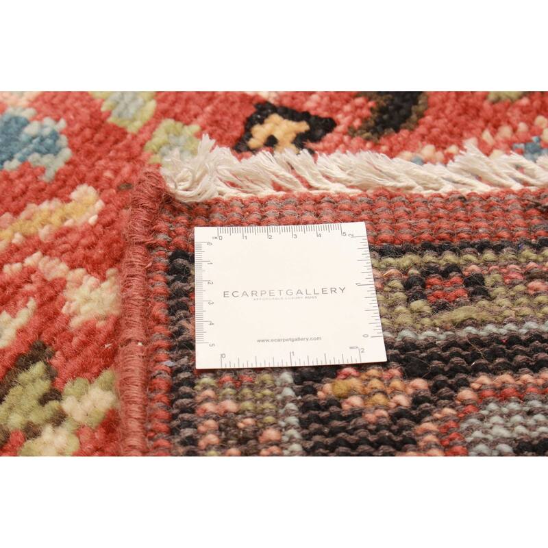 ECARPETGALLERY Hand-knotted Jules Serapi Red Wool Rug - 5'11 x 9'1
