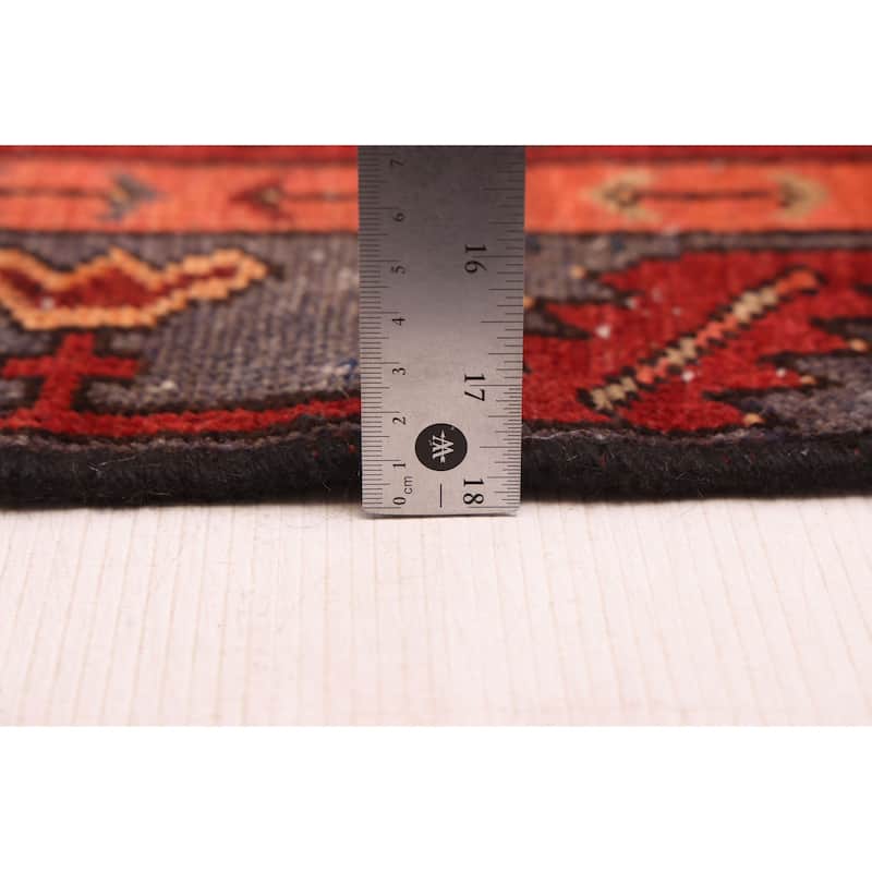 ECARPETGALLERY Hand-knotted Anadol Vintage Red Wool Rug - 3'1 x 9'6