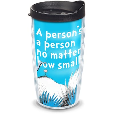 Tervis Dr. Seuss Horton A Person Made in USA Double Walled Insulated Travel Tumbler, Classic - 10oz Wavy