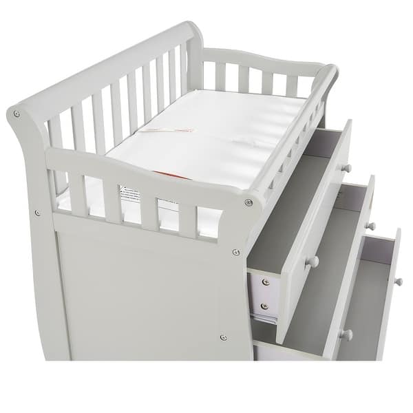 dream on me marcus changing table and dresser storm grey Dream On Me, Marcus Changing Table and Dresser – The Baby's Room main image 0