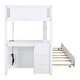 preview thumbnail 33 of 34, Twin-Over-Twin Bunk Bed with Twin size Trundle, Storage and Desk