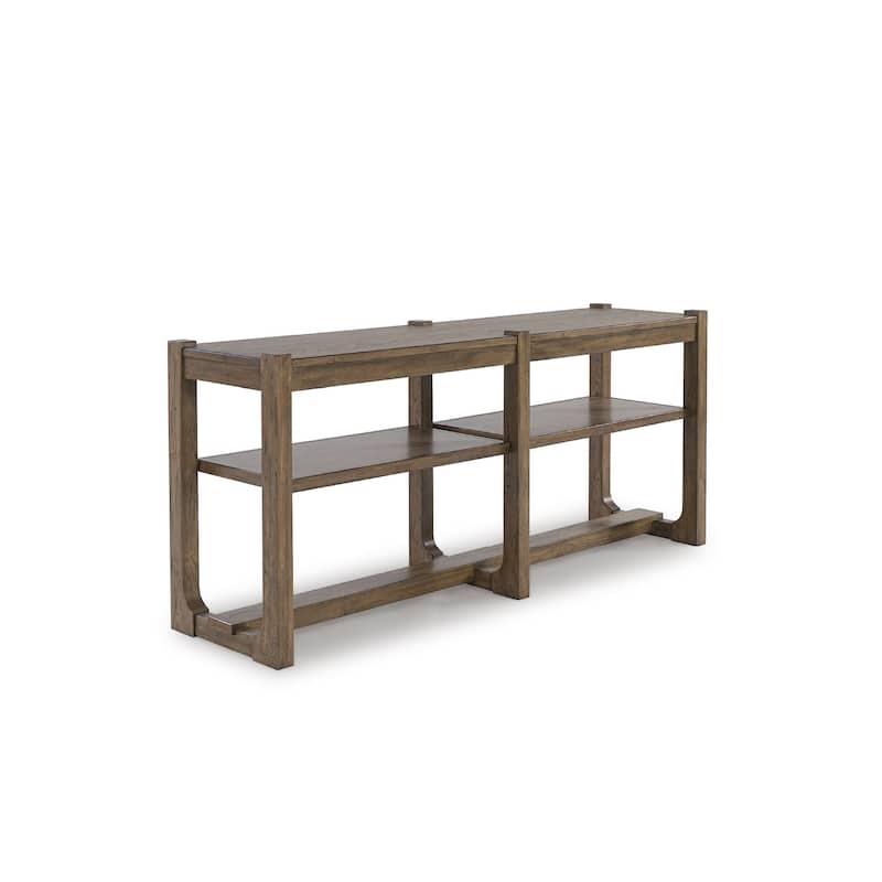 Signature Design by Ashley Cabalynn Brown Sofa Table - 65"W x 17"D x 28"H