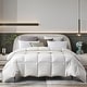 preview thumbnail 2 of 3, Farm To Home 233 Thread Count Organic Cotton White Feather and Down Comforter