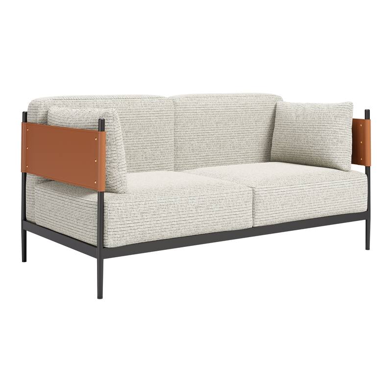 Stirbe Loveseat Gray - Gray