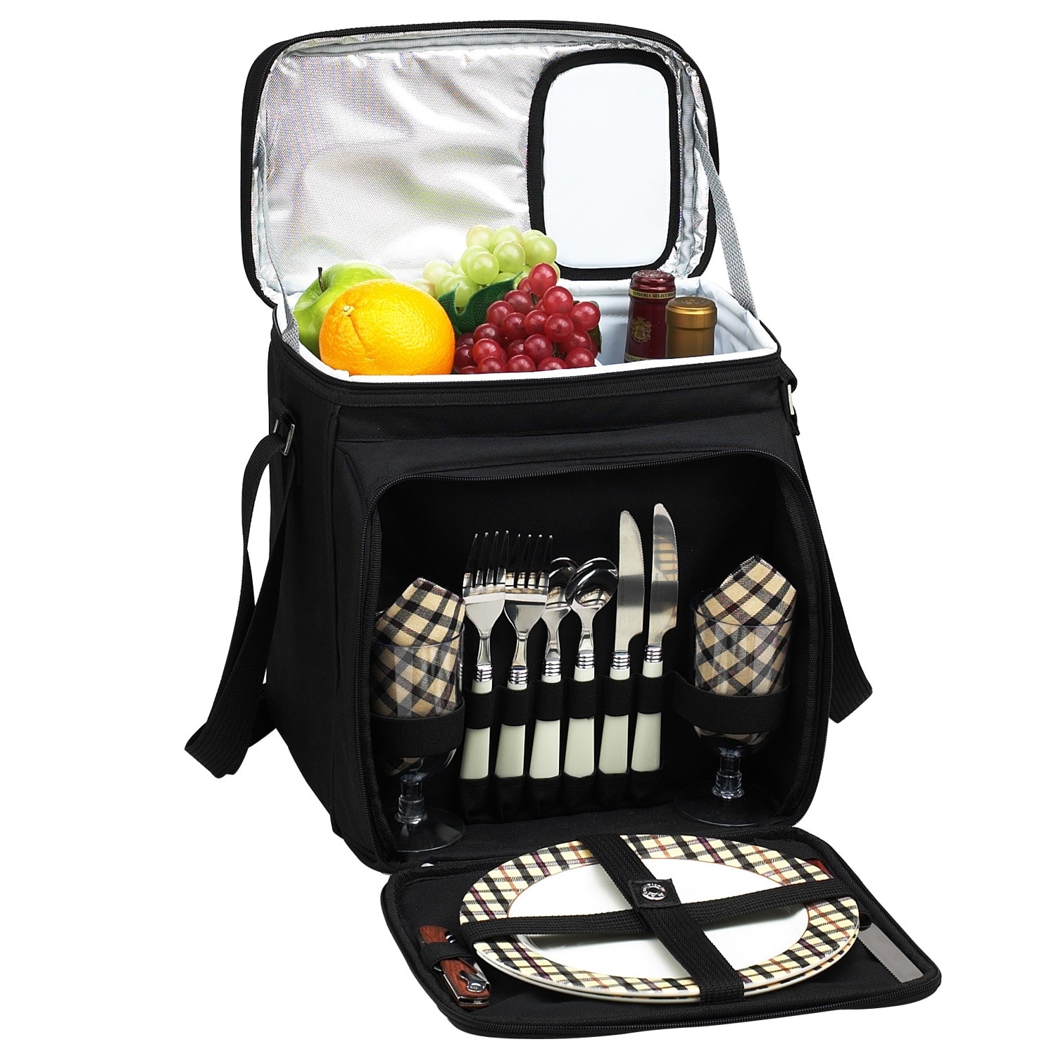 Picnic at Ascot Equipped 2-Person Insulated Picnic Set