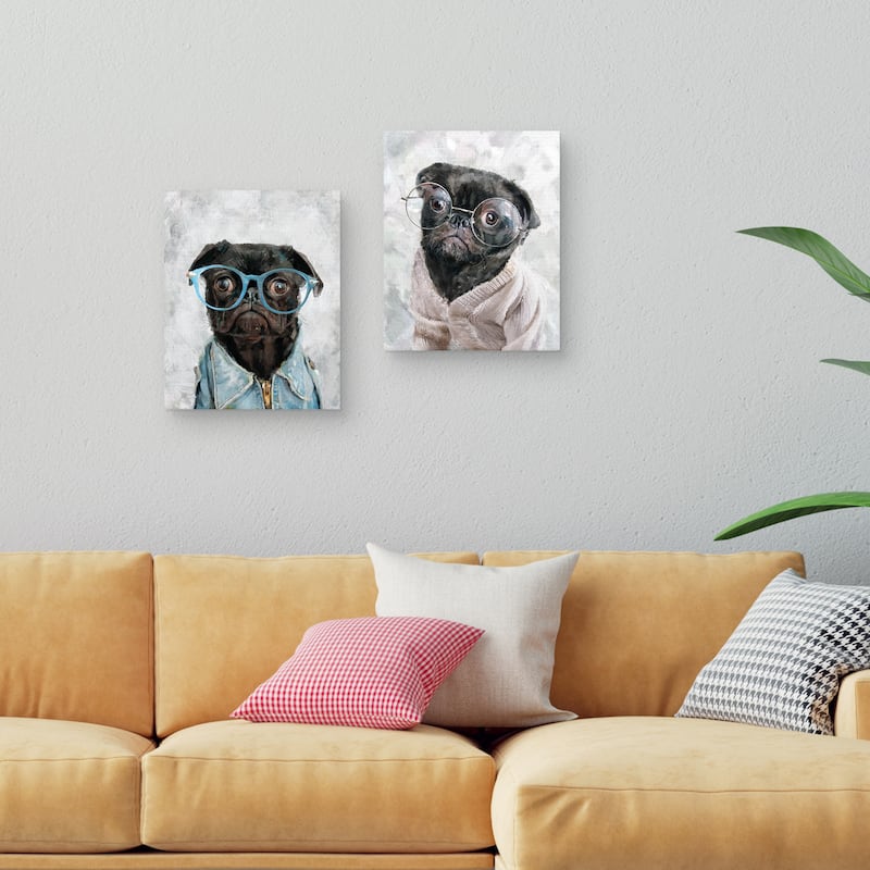 Spectacles I - II by Studio Arts Canvas Art Prints