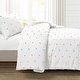 preview thumbnail 2 of 5, Lush Decor Rainbow Tufted Dot Comforter Set