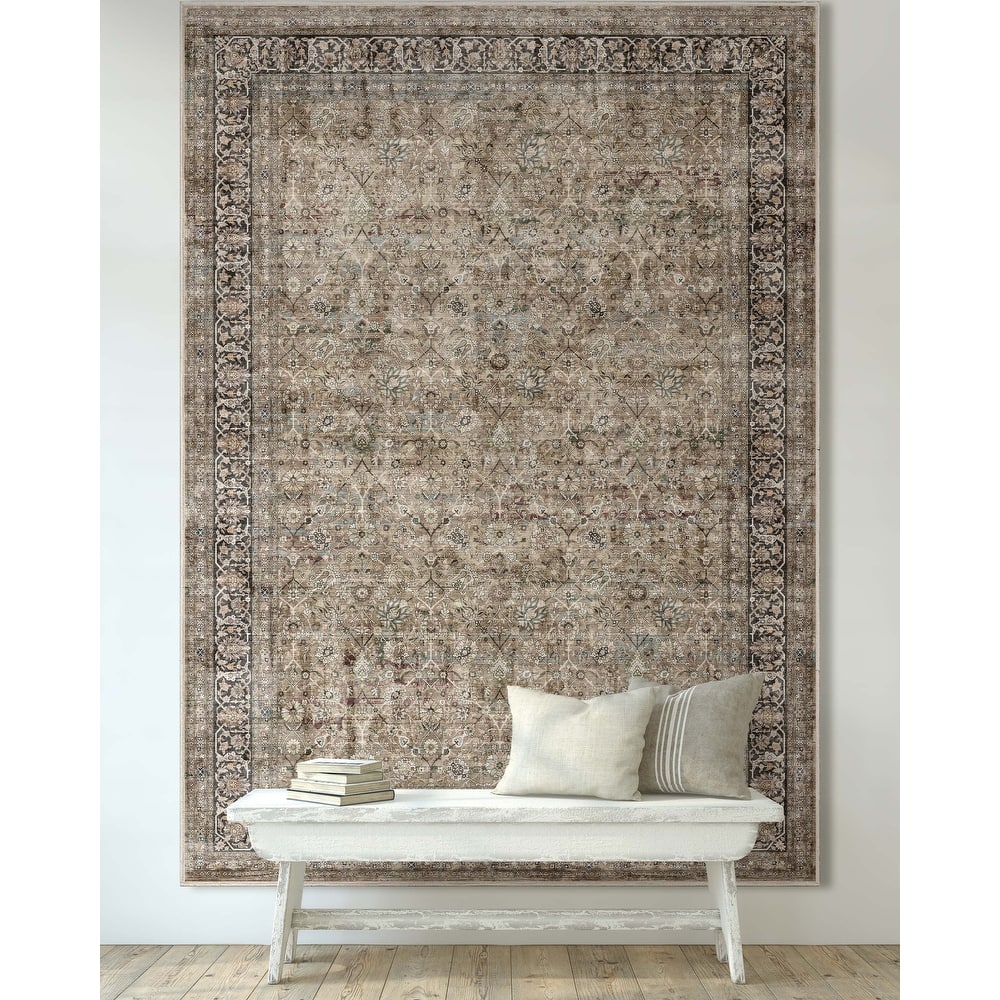 Well Woven Asha Delphine Vintage Persian Flat-Weave Area Rug