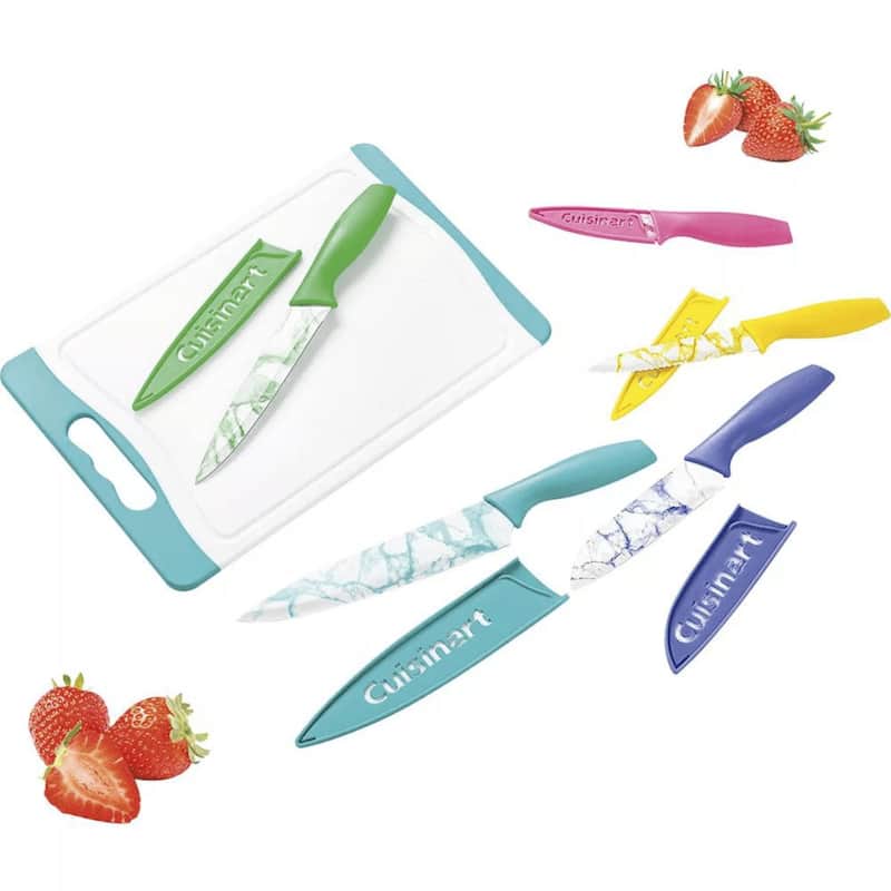 Cuisinart Advantage Cutlery 11-Piece Cutting Board and Marble Knife Set