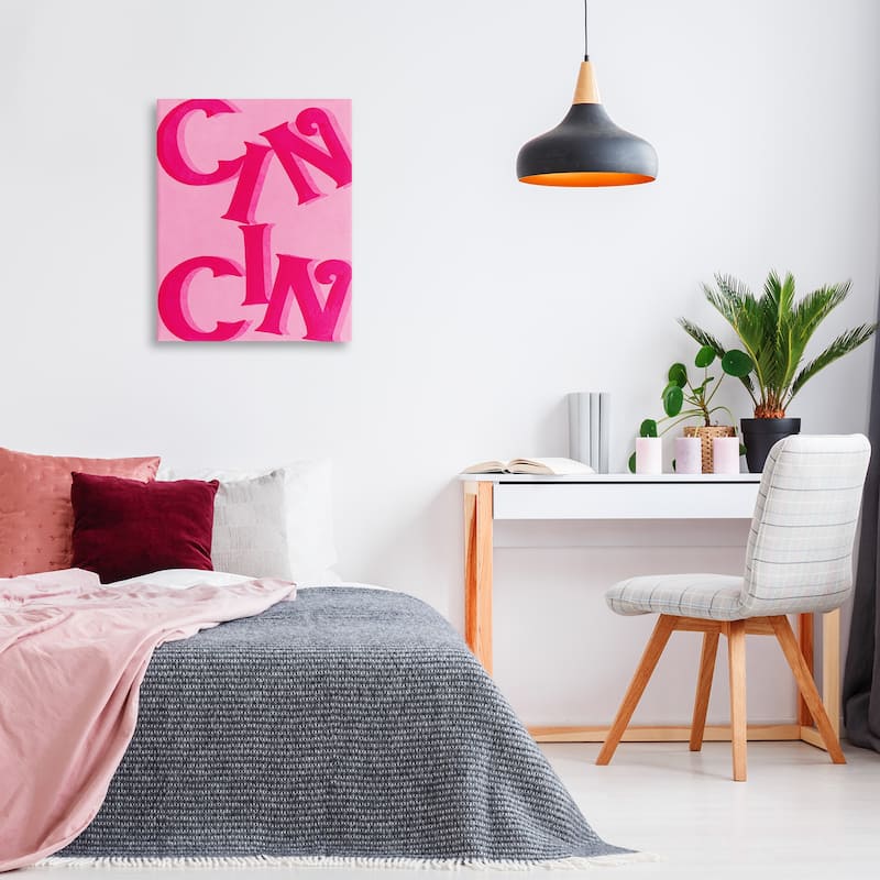 Stupell Celebration Cin Cin Cheers Canvas Wall Art Design By Lil' Rue