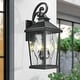 preview thumbnail 8 of 15, Farmhouse Outdoor Wall Lantern Exterior Carriage Light for Porch