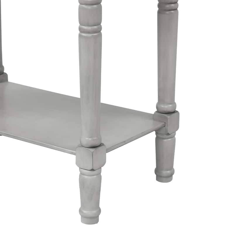 Modern Console Table with Three Storage Drawers