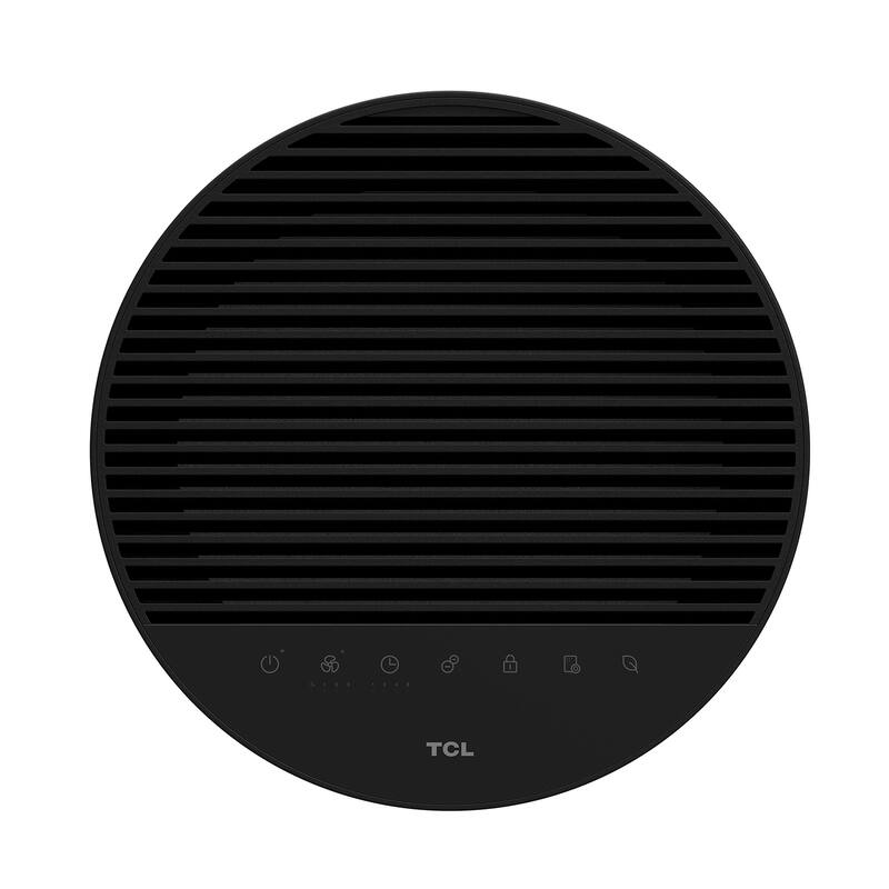 TCL A215B Breeva A2 Home HEPA H13 Filter Clean Compact Air Purifier 360, Black - 2.9