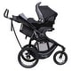 preview thumbnail 2 of 3, Baby Trend Expedition® Zero Flat Jogger with LED Lights, Dash Grey