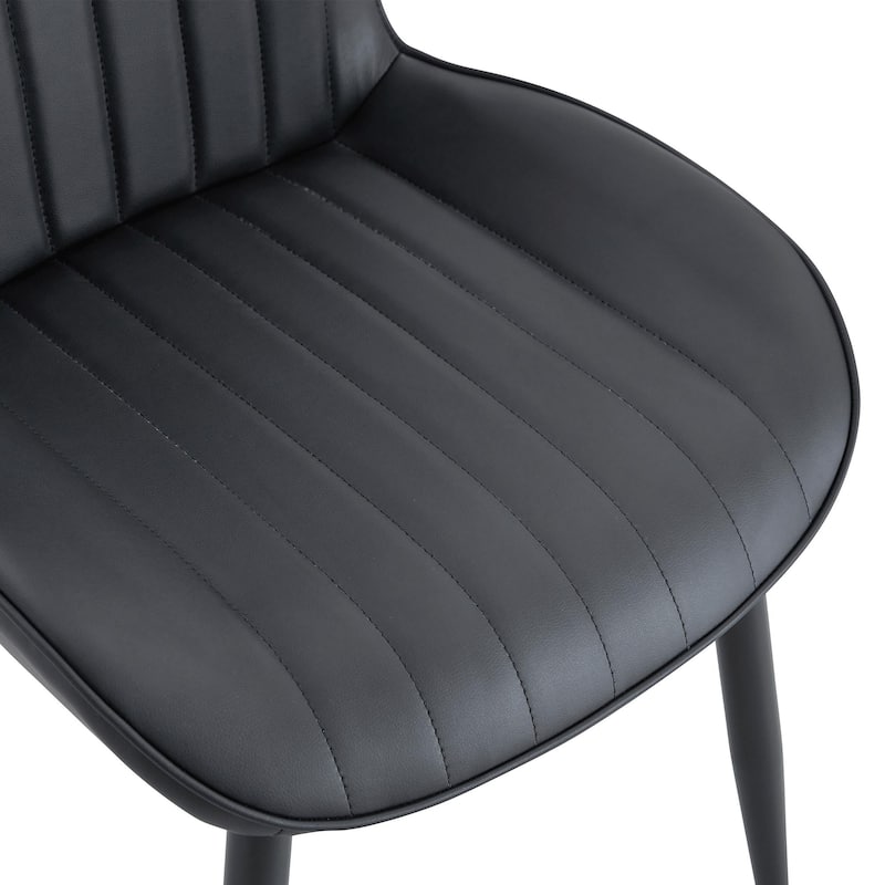 Minimalist Ergonomic Dining Chair Comes In A Pack of 4