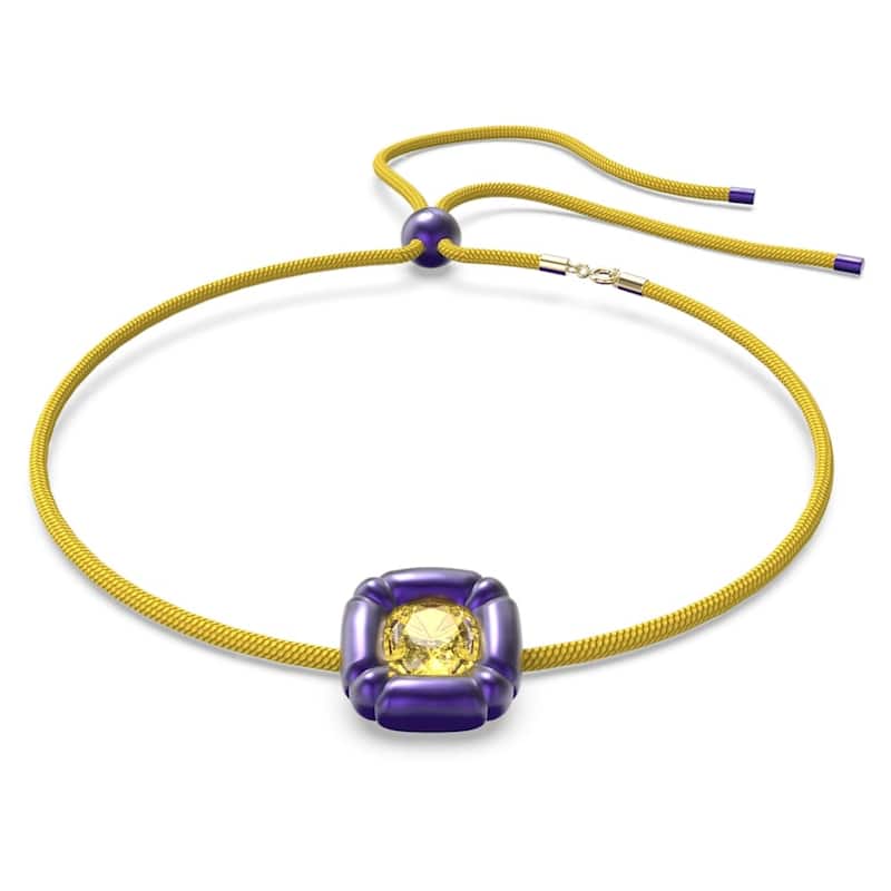 Swarovski Women's Dulcis Purple Crystal Necklace
