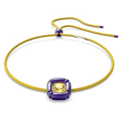 Swarovski Women's Dulcis Purple Crystal Necklace