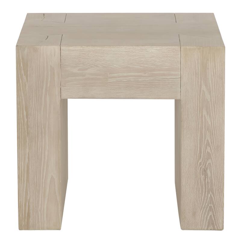 Classic Home Bristol Cracked Oak 24" End Table
