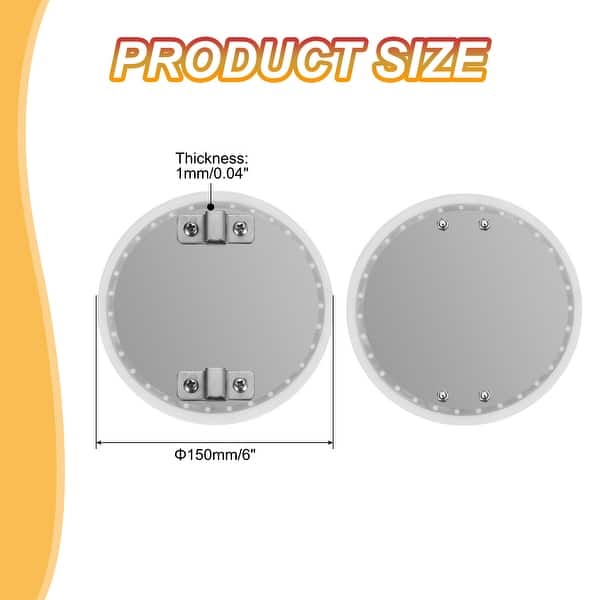 Duct Damper Flap, Stainless Steel HVAC Manual Volume Dampers Airflow ...