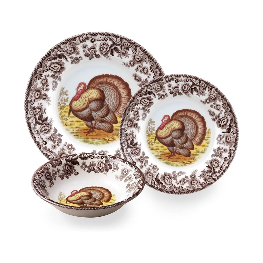 Spode Woodland Dinnerware Set