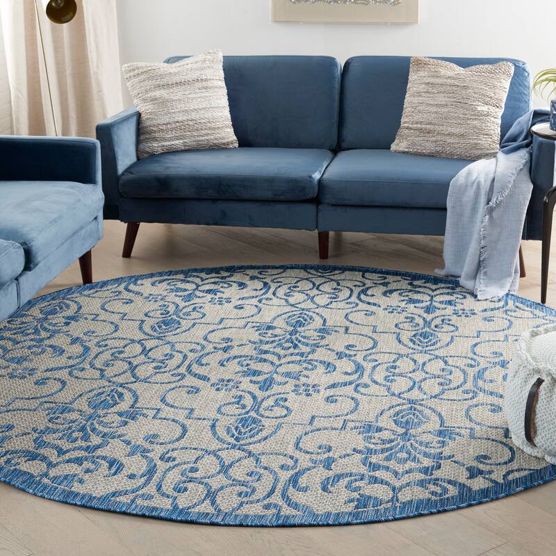 Nourison Garden Party Trellis Indoor/Outdoor Area Rug
