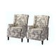 preview thumbnail 30 of 88, Damaris Comfy Recliner for Bedroom Set of 2 with wingback by HULALA HOME