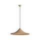 preview thumbnail 2 of 0, Golden Lighting Vistara 1-light 28in Pendant in Latte - Bronze