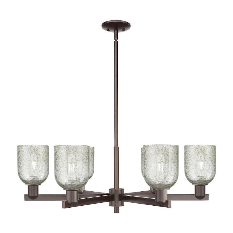 Innovations Lighting Endless Possibilities Arcadia - Caledonia - 6 Light 35" Stem Hung Chandelier - Oil Rubbed Bronze